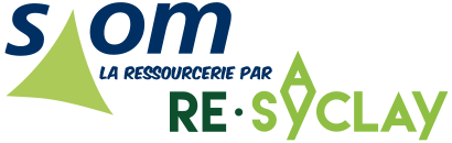 Logo de la Ressourcerie par Re-Saclay